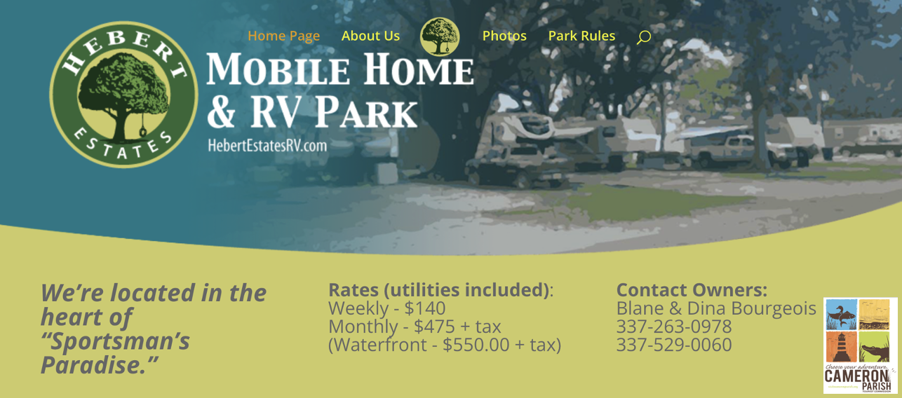 Hebert’s Mobile Home & RV Park