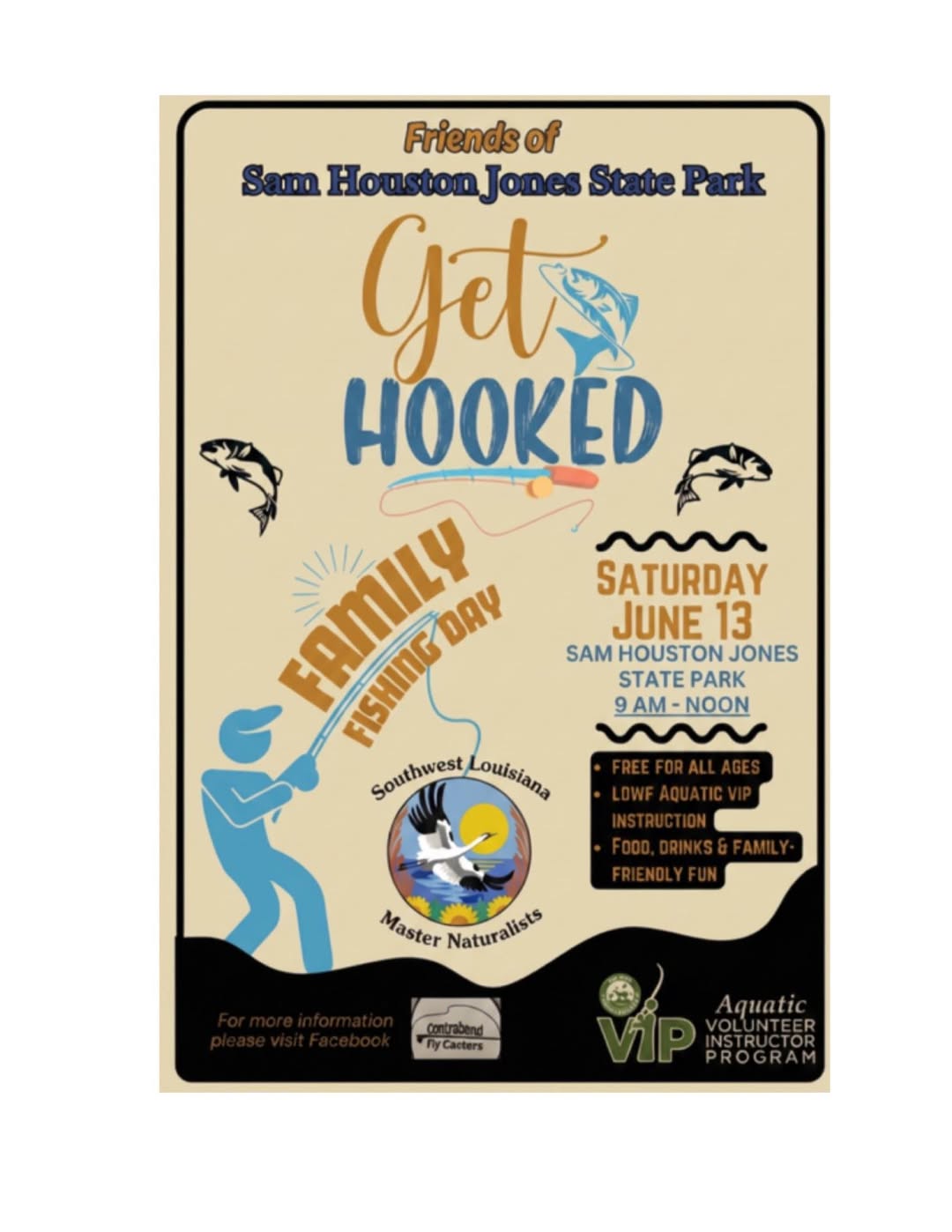 Family Fishing Day-Sam Houston Jones State Park
