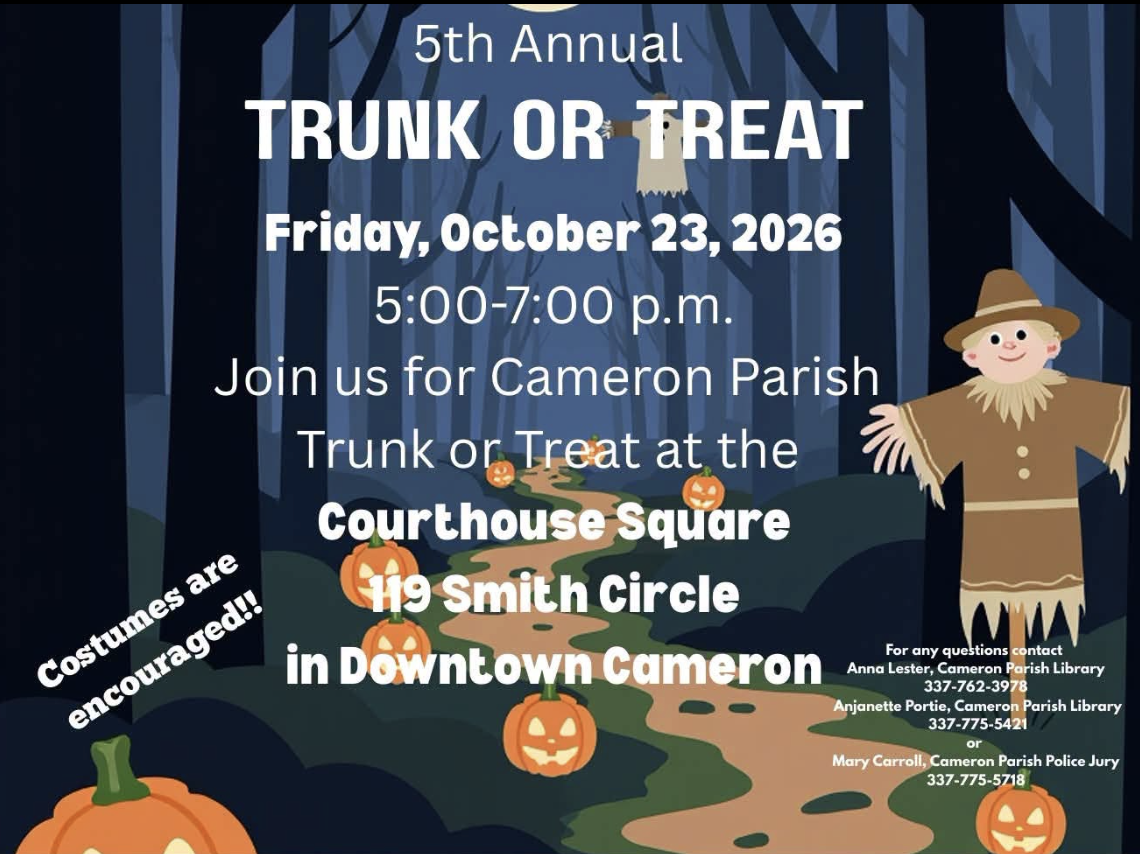 2026 Cameron Courthouse Truck or Treat