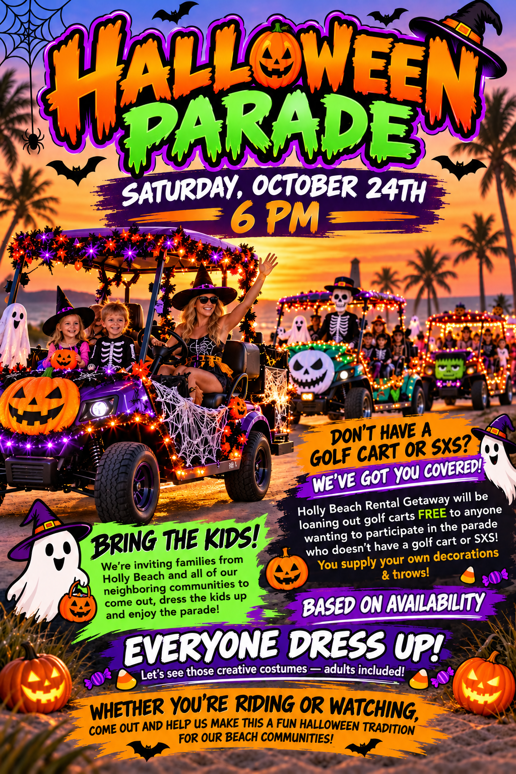 2026 Holly Beach Halloween Parade